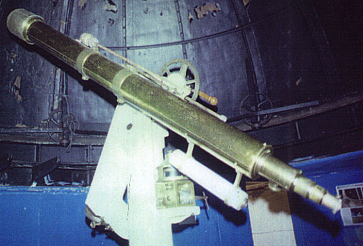 The Cooke 5inch Telescope at William Brown Street Observatory in 1998