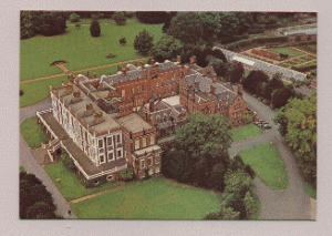 Croxteth Park Hall from the air