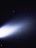 Comet Hale-Bopp taken by Tony Williams from Huyton, Merseyside on 22nd March 1997 at 20:30 UT. 10inch f4.3 Reflector Telescope,(prime focus), 2 min expos. Fujichrome Provia 400 (1600).