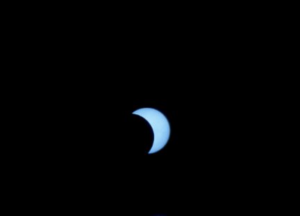 Total Solar Eclipse, August 1999 at 11:13 UT, taken by Gerard Gilligan from Altmunster, Salzkammergut Region, Austria, using Pentax K 1000 SLR Camera, fitted with 500mm f8 Canton Lens. Film used was Kodak Elite, 400 ASA slide film.
