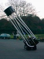 Telescope in the grounds of Croxteth Park, taken by Dave Thomson, during or before December 2006. No other information known.