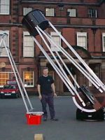 Telescope in the grounds of Croxteth Park, taken by Dave Thomson, during or before December 2006. No other information known.